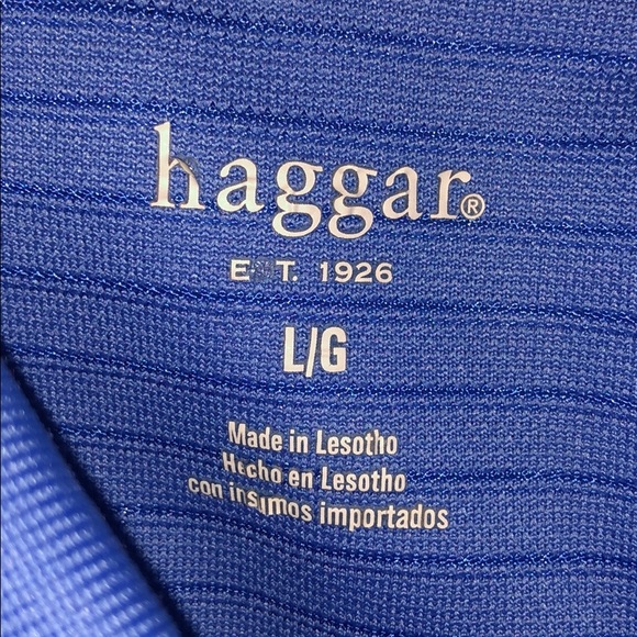 Haggar Large Mens Polo Golf Shirts - Picture 5 of 5